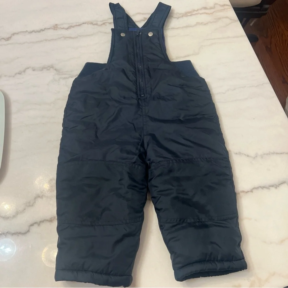 Gap Baby Snow Pants Bib Size 18-24 Months Navy Blue